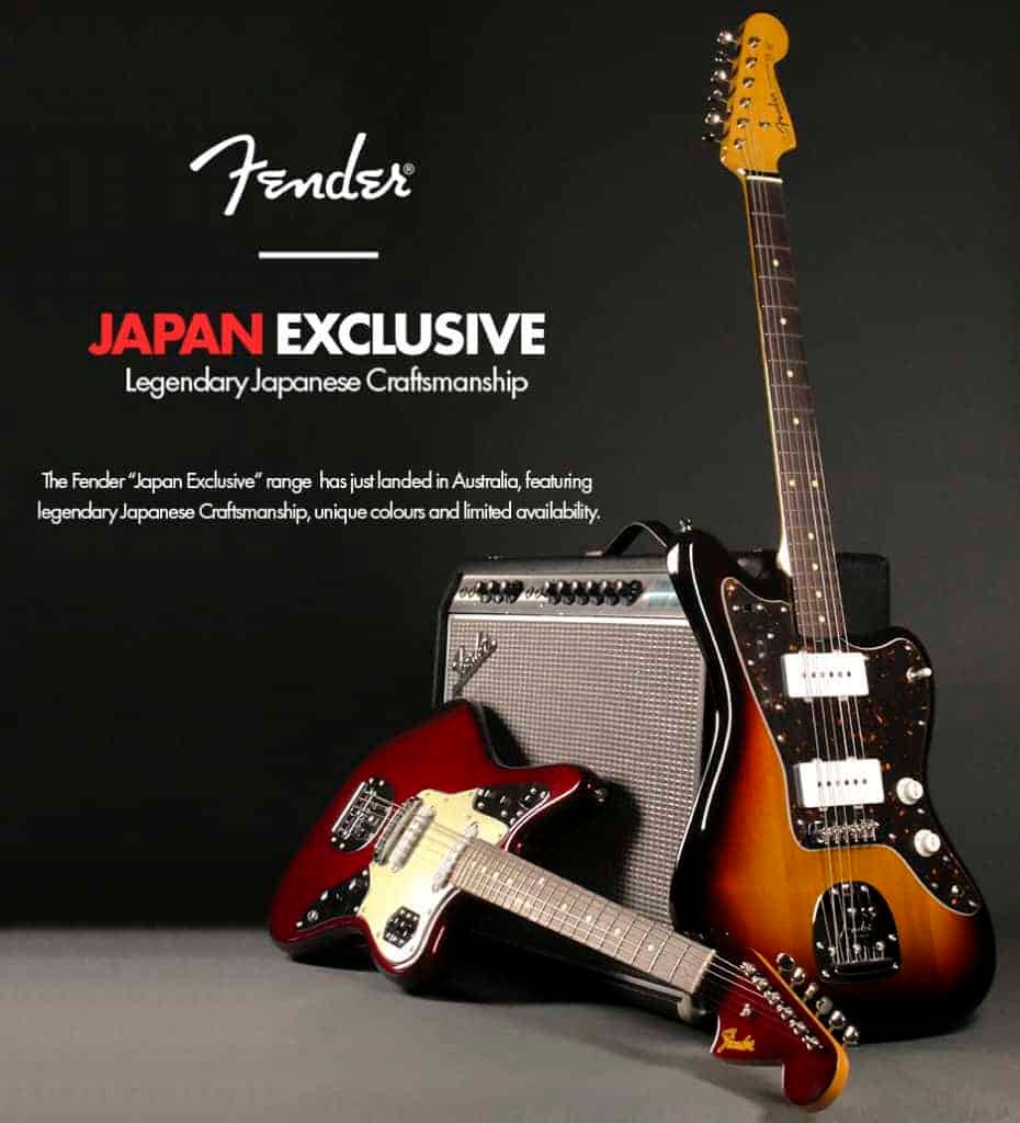 Fender made in Japan - carfted in japan