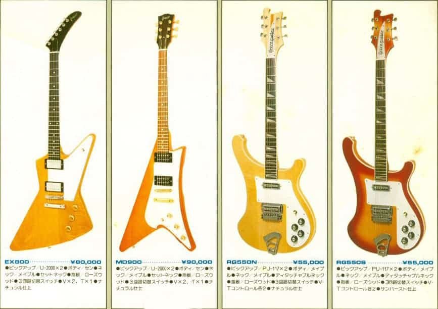 Guitarras Greco 1977