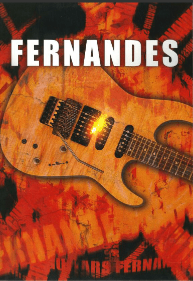 Fernandes-Burny electric guitars catalog 2003 Volume 1 / Fernandes-Burny Catálogo de guitarras 2003 Volume 1
