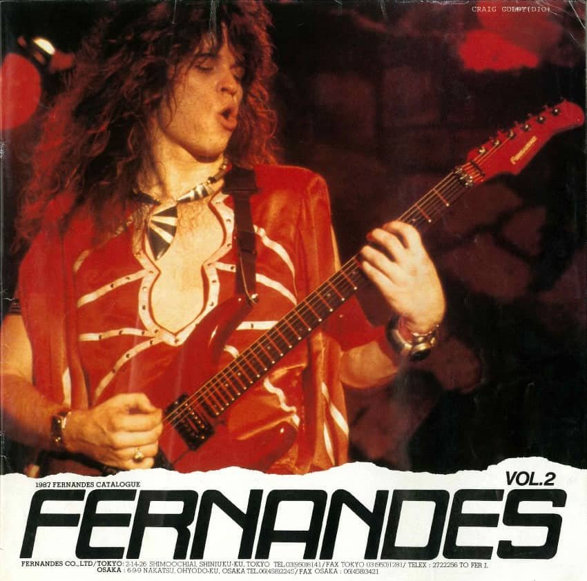 Fernandes-Burny electric guitars catalog 1987 Volume 2 / Fernandes-Burny Catálogo de guitarras 1987 Volume 2