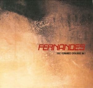 Fernandes-Burny electric guitars catalog 1992 / Fernandes-Burny Catálogo de guitarras 1992