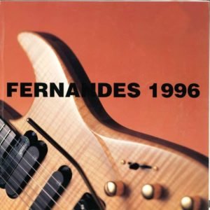 Fernandes - Burny Guitar Catalogues - Vintage Japan Guitars