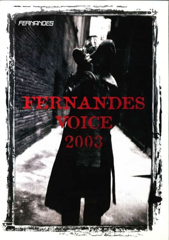 Fernandes-Burny electric guitars catalog 2003 / Fernandes-Burny Catálogo de guitarras 2003