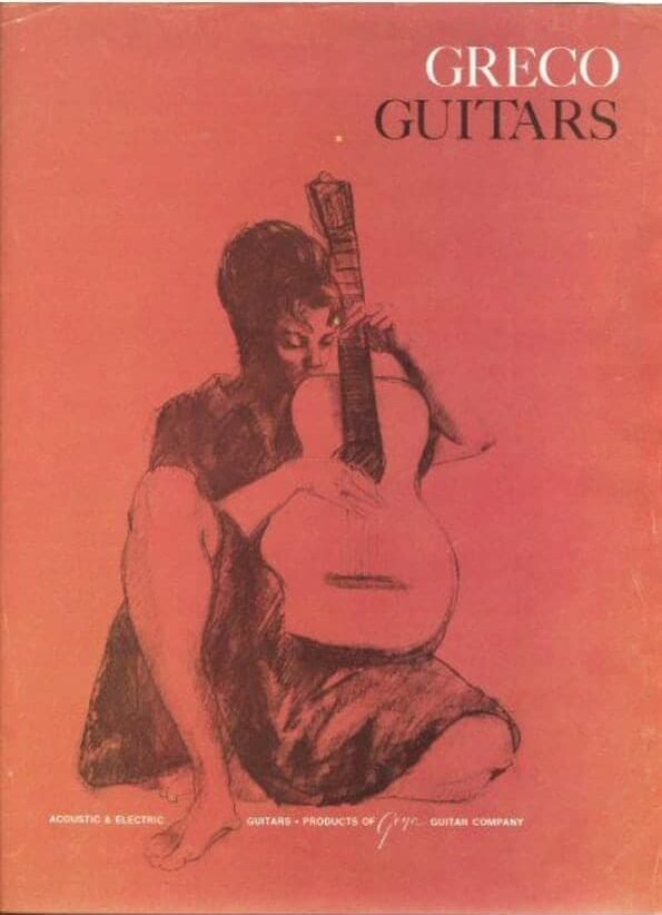 Greco Guitar Catalog 1970 - Greco Catálogo de Guitarras 1970