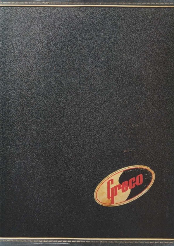 Greco Catálogo de guitarras 1997 - Greco guitar catalog 1997