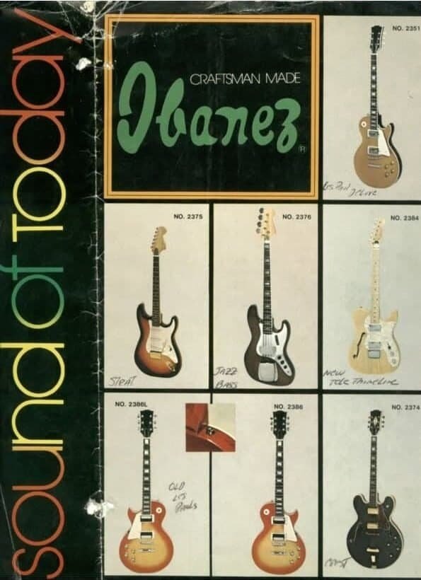 Ibanez Guitars Catalogue 1973 (2) - Catálogos de Guitarras Ibanez 1973 (2)