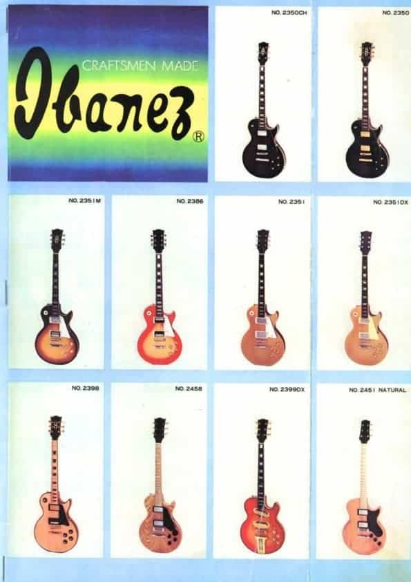 Ibanez 1975 Catalogue - Vintage Japan Guitars