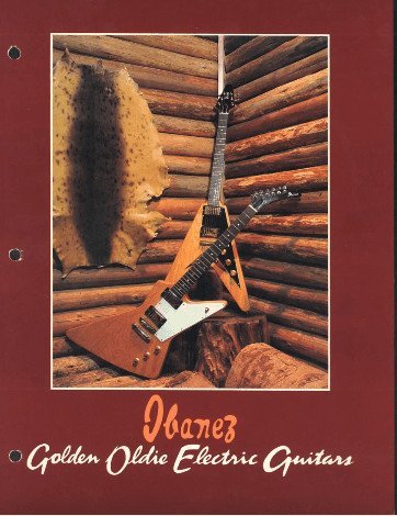 Ibanez Catalogue 1976 Golden Oldies Guitars / Ibanez Catálogo 1976 Golden Oldies Guitars