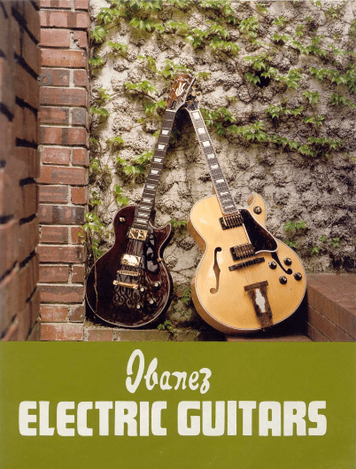 Ibanez Catálogo 1976 Electric Guitars / Ibanez Guitars Catalogue 1976 Electric Guitars