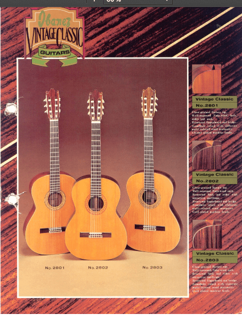 Ibanez Catálogo 1976 Vintage Classic Guitars / Ibanez Guitars Catalogue 1976 Vintage Classic Guitars