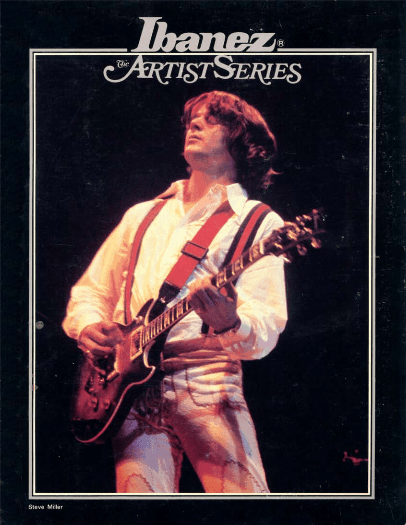 Ibanez Guitars Catalogue 1977 Artist Series / Ibanez Catálogo de Guitarras 1977 Artist Series