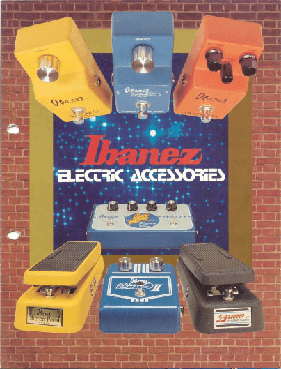 Ibanez Catalogue 1977 Electric Accessories