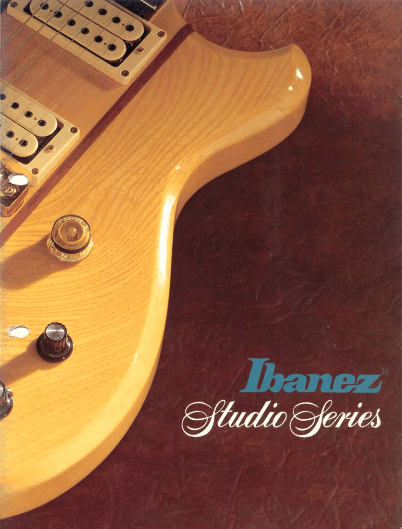 Ibanez Catálogo 1978 Studio Series
