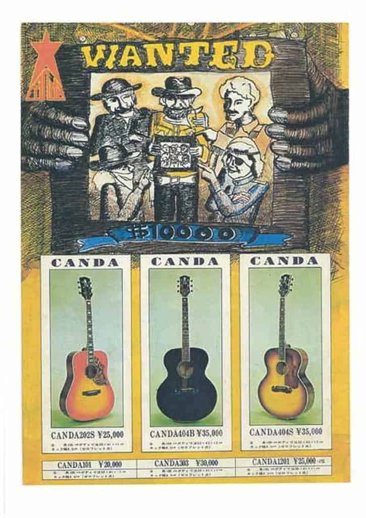 Greco & Canda Guitars Catalogue 1960's - 1970's / Greco & Canda Catálogo 1960's - 1970's