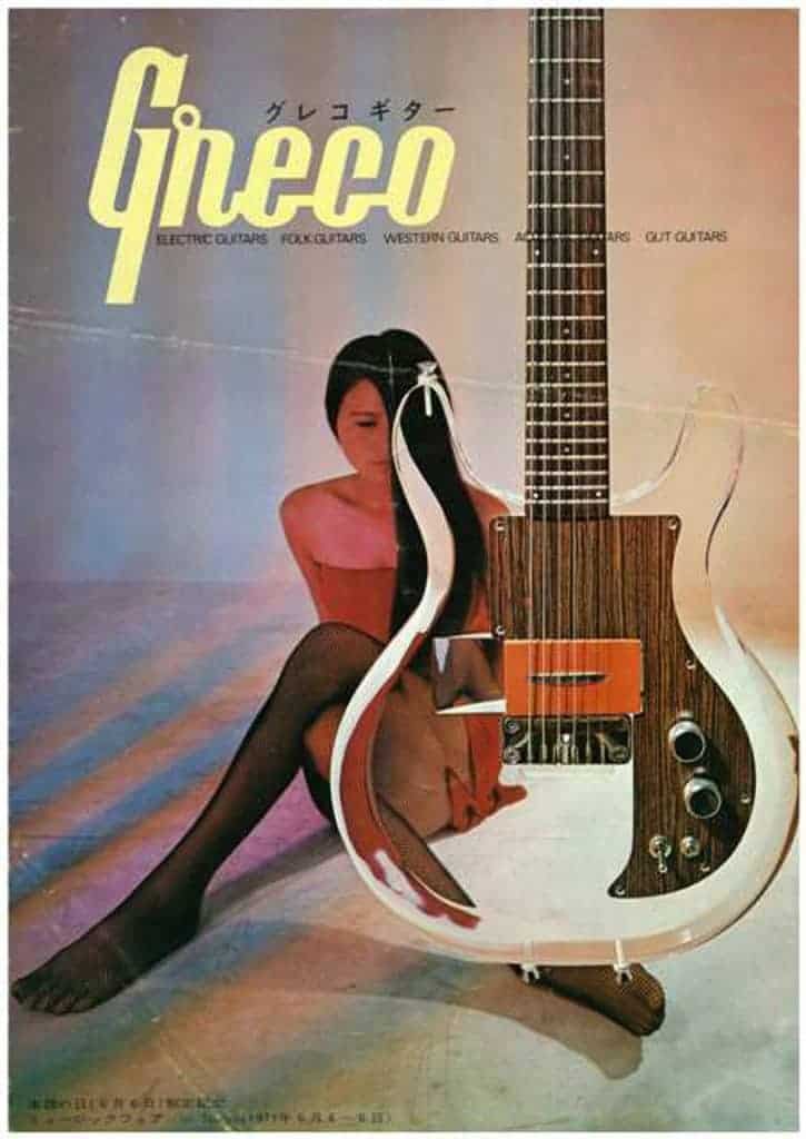Greco Catalogue Guitars 1971 / Greco Catálogo Guitars 1971