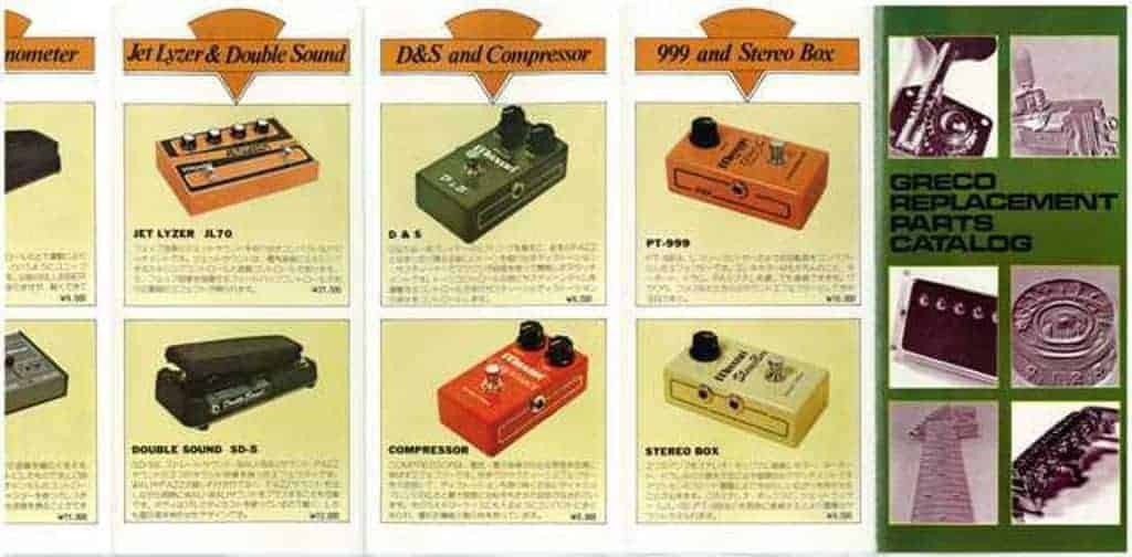 Greco Catalogue Replacement Parts 1970's / Greco Catálogo Replacement Parts 1970's