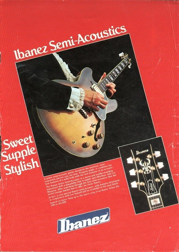 IBANEZ Guitars Catalogue 1979 Semi-Acoustics