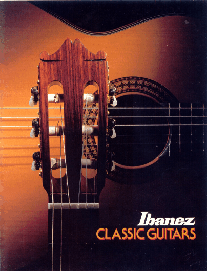 Ibanez Guitars Catalogue 1981 Classic Guitars / Ibanez Catálogo 1981 Classic Guitars