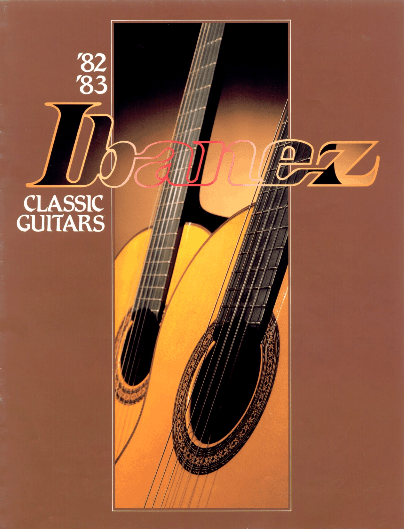 Ibanez Guitars Catalogue 1982-83 Classics Guitars / Ibanez Catálogo 1982-83 Classics Guitars