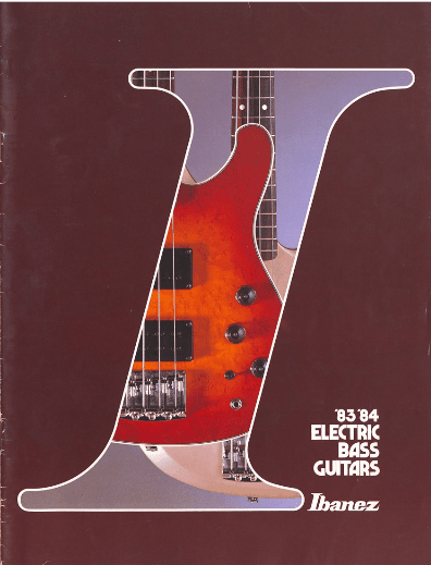 Ibanez Guitars Catalogue 1983-1984 Electric Bass Guitars / Ibanez Catálogo 1983-1984 Electric Bass Guitars