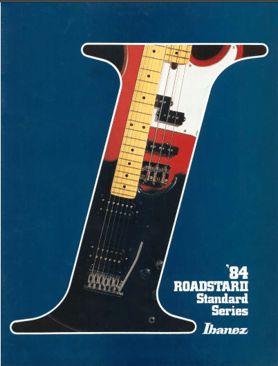 Ibanez Guitars Catalogue 1984 Roadstar II Standard Series / Ibanez Catálogo 1984 Roadstar II Standard Series