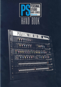 Ibanez Guitars Catalogue 1986 Personal Device Rack Manual