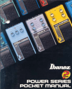 Ibanez Guitars Catalogue 1986 Power Series Pocket Manual