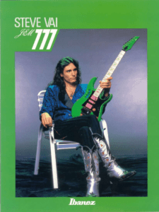Ibanez Guitars Catalogue 1987 Steve Vai JEM777