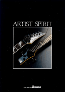 Ibanez Guitars Catalogue 1988 Artist Spirit