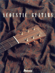 Ibanez Guitars Catalogue 1991 Acoustic Guitars