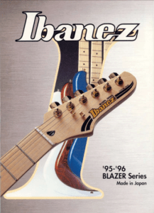 Ibanez Guitars Catalogue 1995-1996 Blazer Series