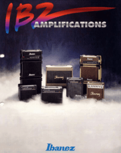 Ibanez Guitars Catalogue 1995 Amplifications