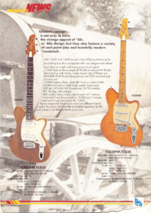Ibanez Guitars Catalogue 1995 Talman Concept