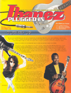 Ibanez Guitars Catalogue 1996 IBZ Plugged In
