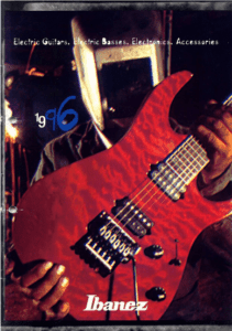 Ibanez Guitars Catalogue 1996 Ibanez Catalogue