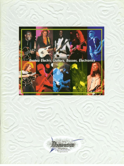 Ibanez Guitars Catalogue 1998 Ibanez USA Catalogue