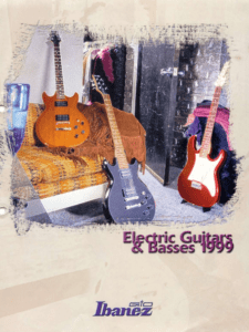 Ibanez Guitars Catalogue 1999 Gio Electric Guitars & Basses