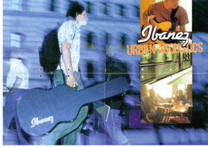 Ibanez Guitars Catalogue 1999 Urban Acoustics