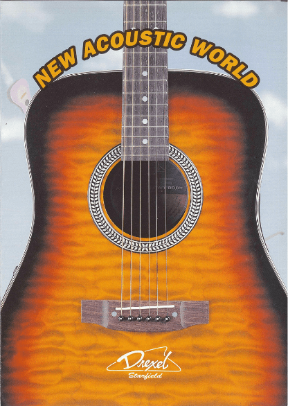 Ibanez Guitars Catalogue 1994 Drexel Acoustics Guitars