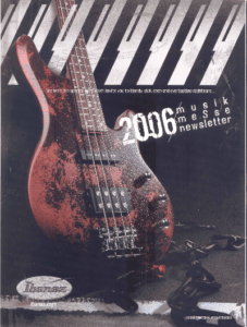 Ibanez Guitars Catalogue 2006 Messe Newsletter