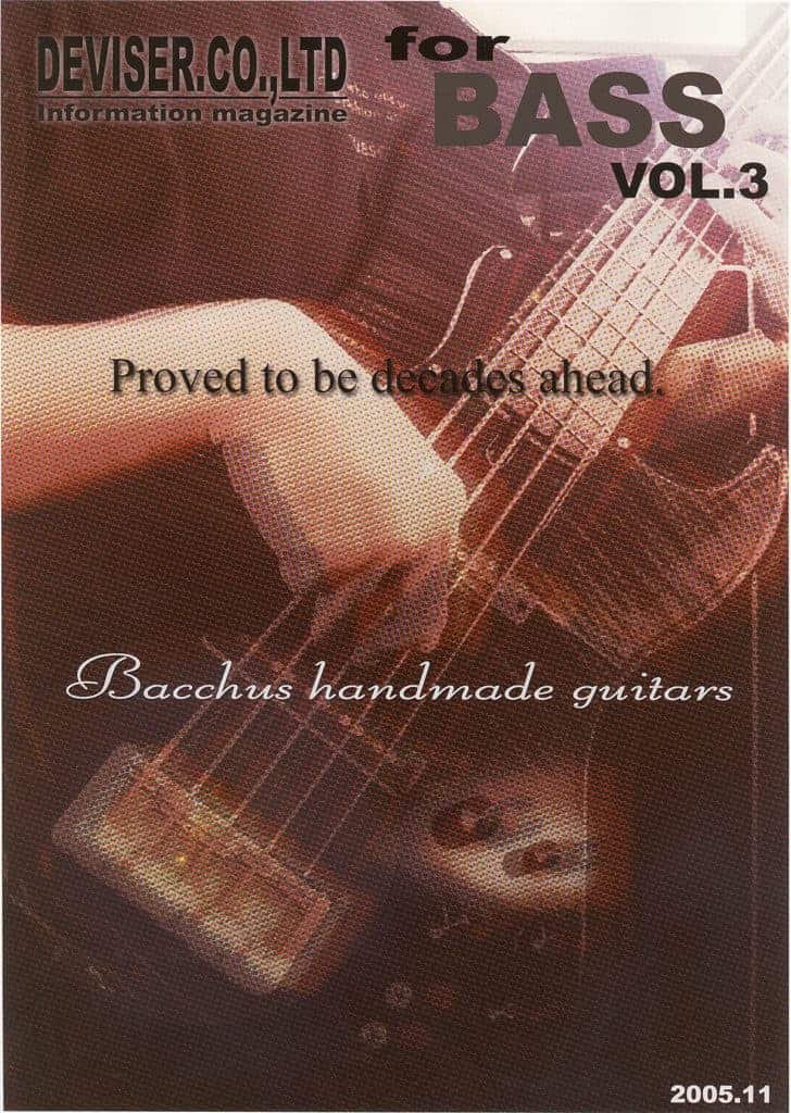 Deviser Catalogue 2005 Bacchus Bass Catalog