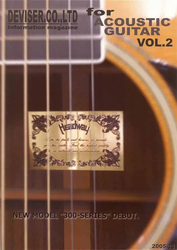 Deviser Catalogue 2005 Headway Guitars Catalog Vol. 2