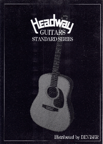 Deviser Catalogue 2008 Headway Guitars Catalog