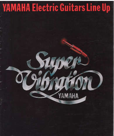 Yamaha Catálogo 1980 Super Vibration Guitars Catalog