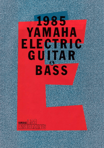 Yamaha Catálogo 1985 Guitars and Basses Catalog 02