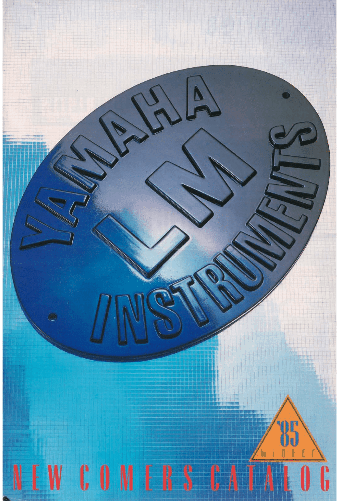 Yamaha Catálogo 1985 New Comers Catalog