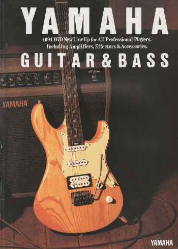 Yamaha Catálogo 1994 Guitars and Basses Line Up '94 Catalog