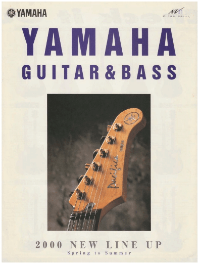 Yamaha Catálogo 2000 Electric Guitars and Basses Catalog