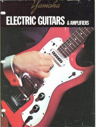 Yamaha Catálogo 1971 Electric Guitars Catalog