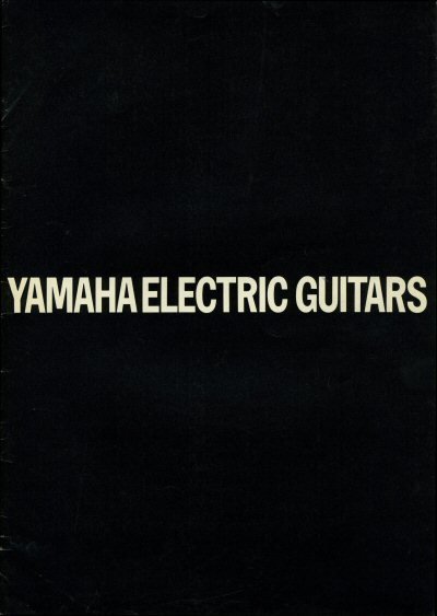 Yamaha Catálogo 1973 Electric Guitars Catalog 01